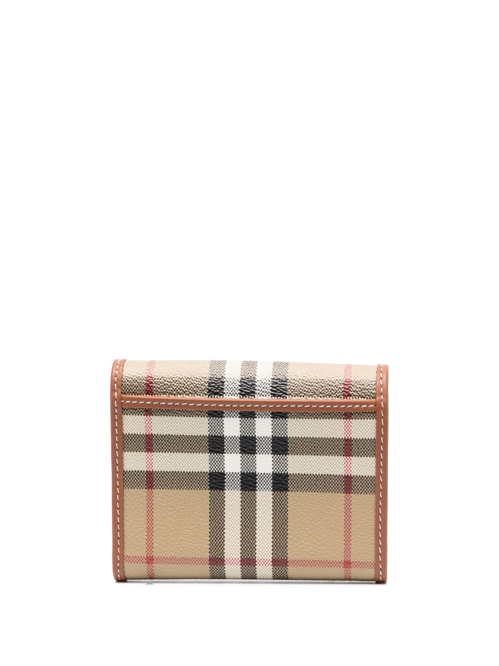 Burberry Vintage Check small leather wallet - Bruin