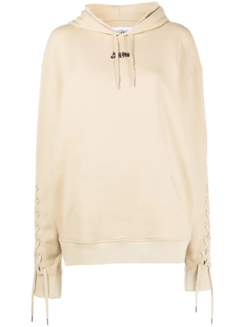 Jean Paul Gaultier lace-up hoodie