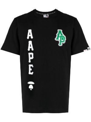 A BATHING APE® ABC Camo White/Green Camo T-shirt - Farfetch