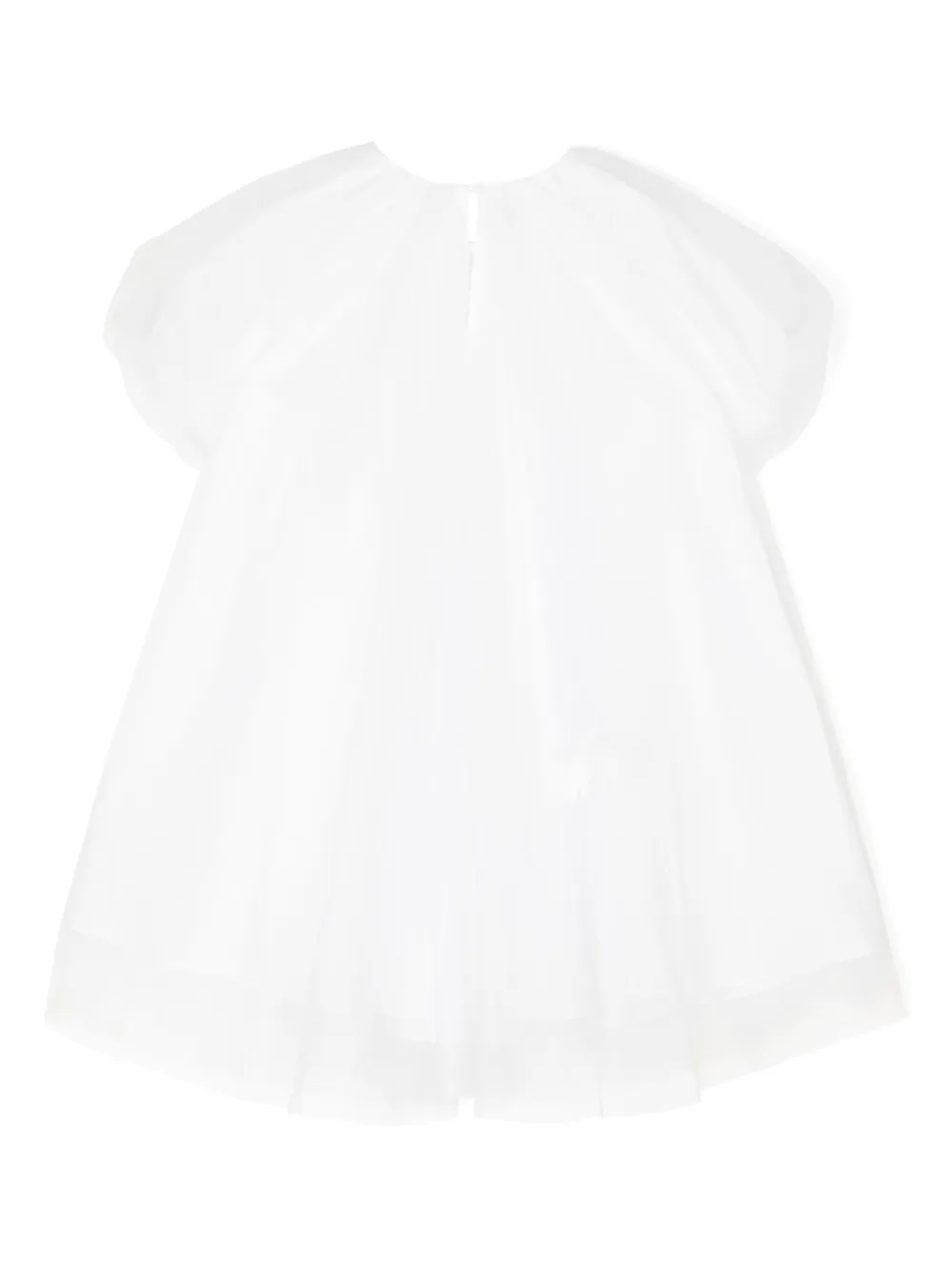 jnby by JNBY short-sleeve tulle dress - Wit