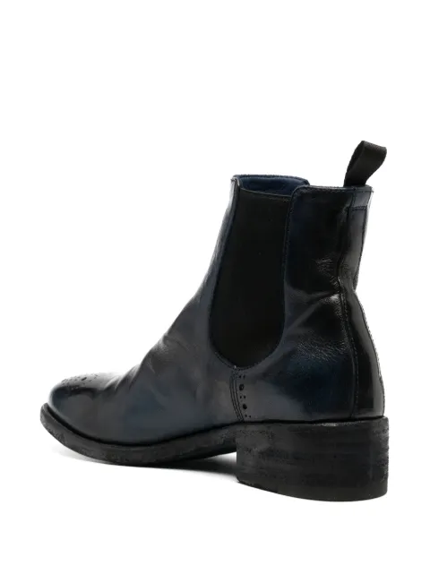Officine Creative elasticated side-panels leather boots OCDSELI002IGN18M590 - 2