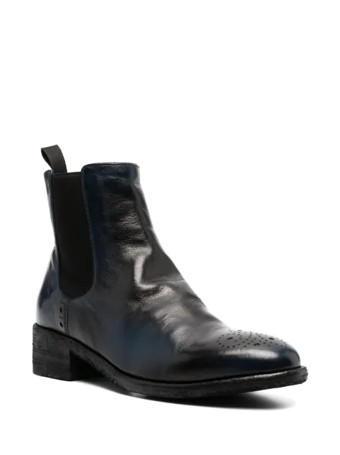 Officine Creative elasticated side-panels leather boots OCDSELI002IGN18M590 - 1