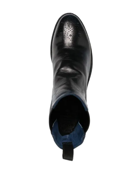 Officine Creative elasticated side-panels leather boots OCDSELI002IGN18M590 - 3