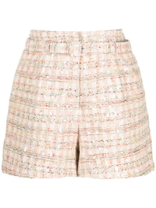 ショートパンツ Self-Portrait Boucle Shorts Self-Portrait Bouclé shorts Self-Portrait