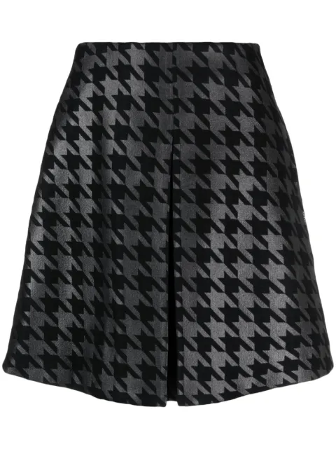 Moncler x FRGMT houndstooth pattern miniskirt