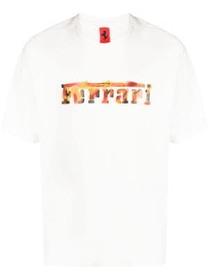Ferrari Camiseta Con Diseño Colour Block - Farfetch