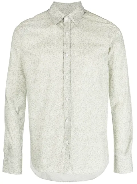 Canali camisa manga larga con estampado floral