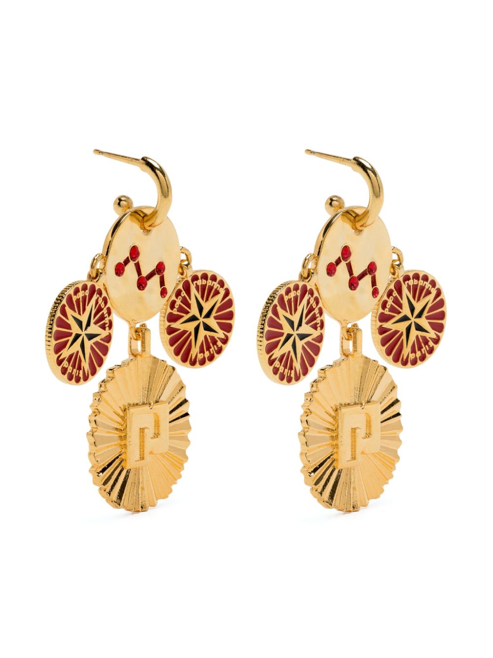 Rabanne Cosmic Chandelier earrings Women