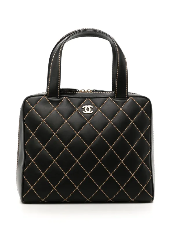 CHANEL Pre-Owned 2002 Wild Stitch Handbag - Farfetch