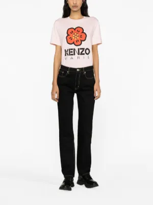 デニム・ジーパン KENZO Woman Jeans Black FF62DP2356C8 BS Eco Camilia Denim Jacket | GUESS Factory