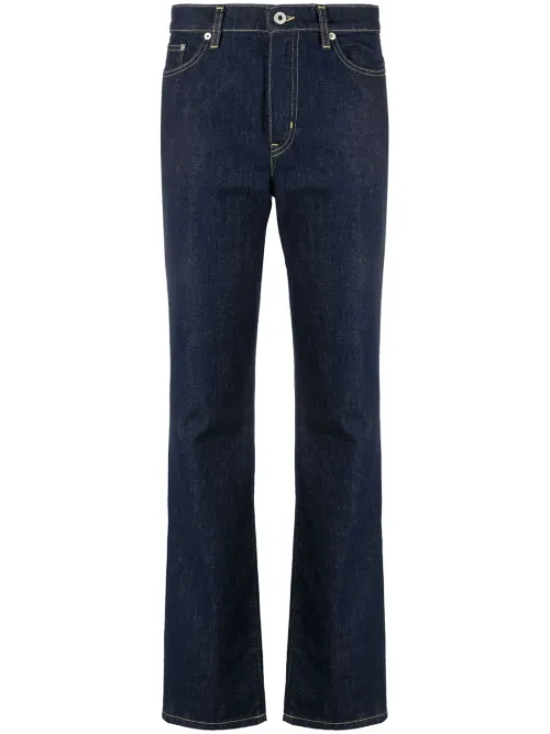 Jean Asagao à coupe droite - Kenzo - Modalova