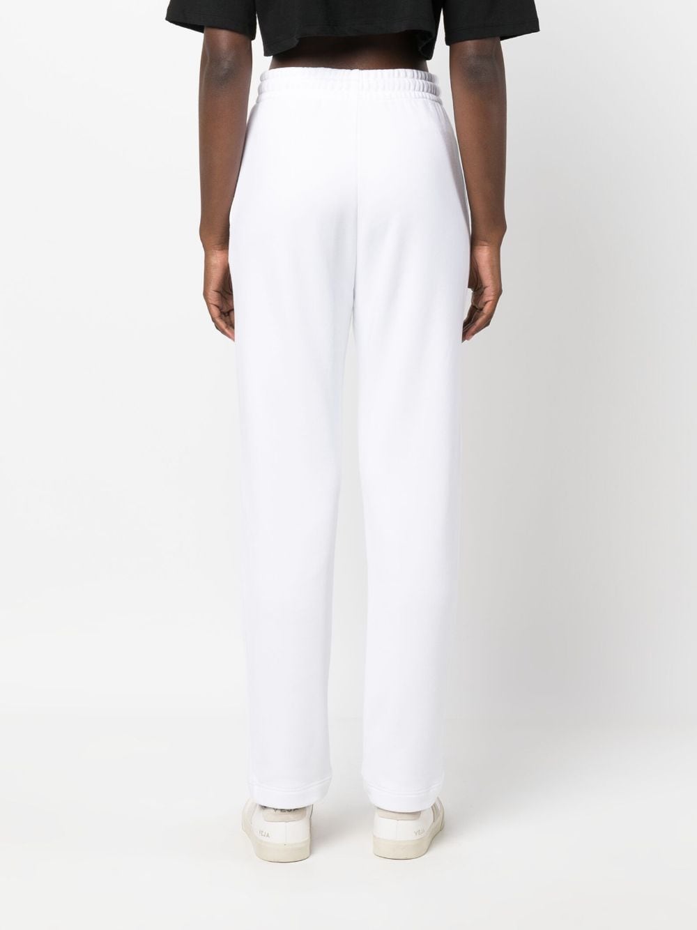 Shop Sonia Rykiel Logo-print Track Pants In White