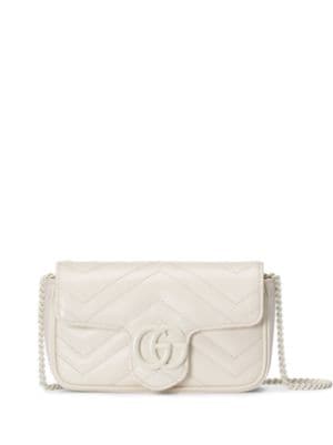 Gucci Supermini Gg Marmont 20 Matelasse Leather Shoulder Bag, $890