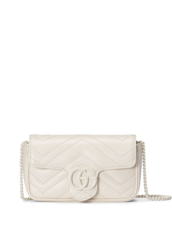 Gucci GG Marmont Leather Mini Bag - Farfetch