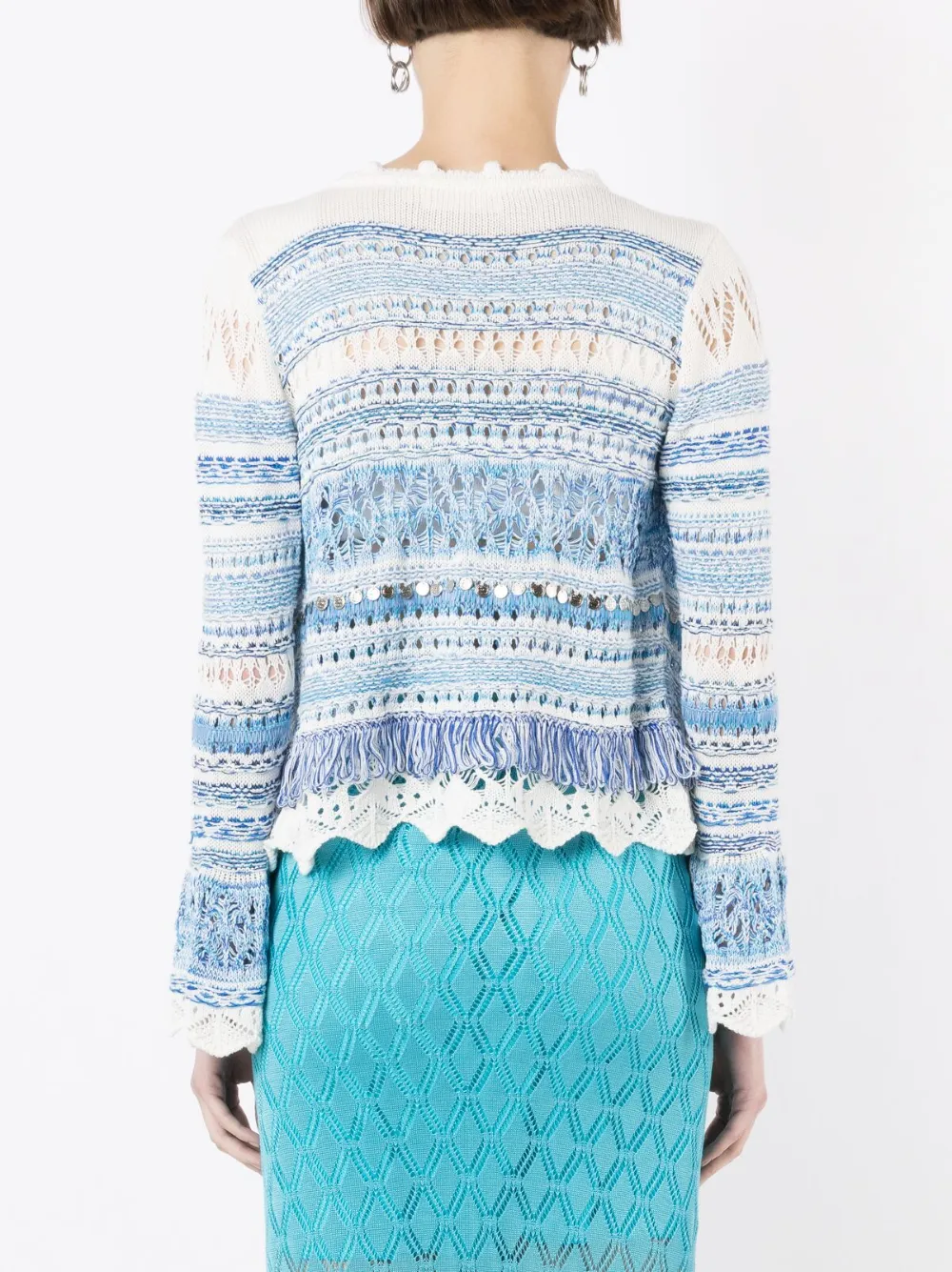 Cecilia Prado Cardigan aperto a righe | Abbigliamento | Image 4