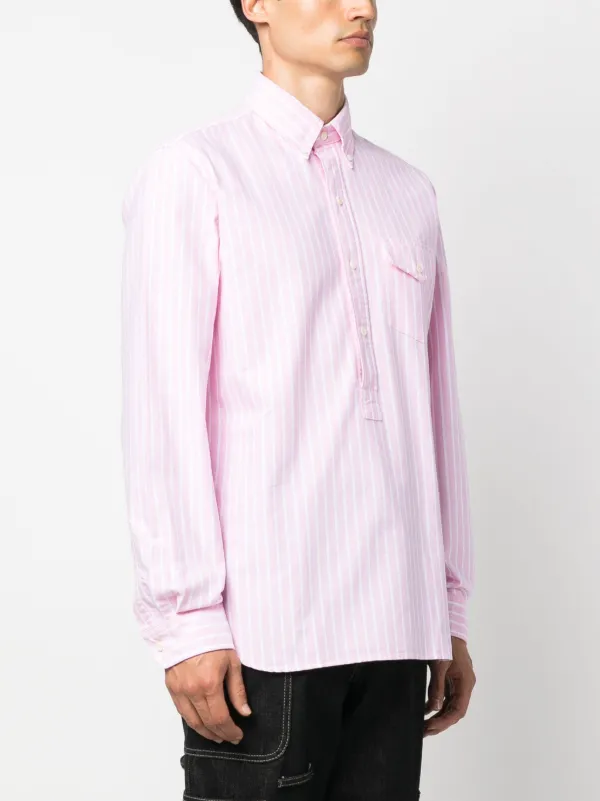 POLO RALPH LAUREN - ラルフローレンピンクストライプシャツ 4の
