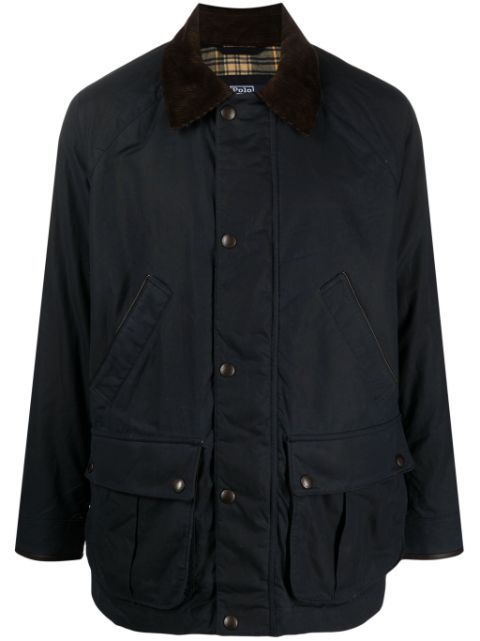 Polo Ralph Lauren Polo Pony-patch wax-coated jacket Men