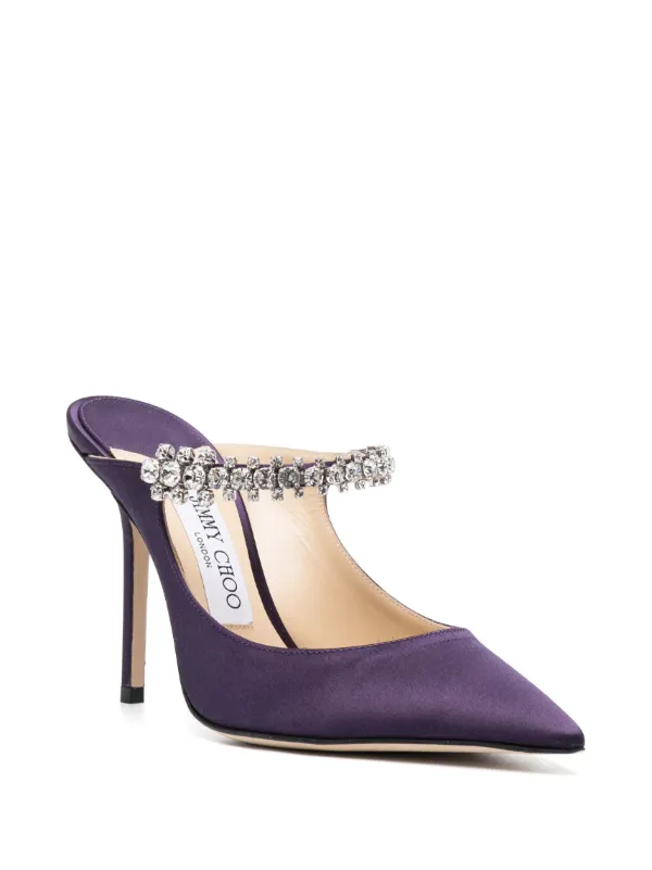 Jimmy Choo Bing 100mm crystal embellished Pumps Farfetch