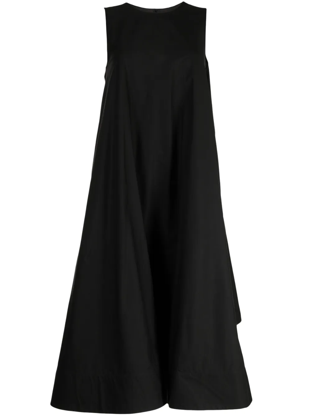 Jnby Asymmetric Sleeveless Minidress In 001