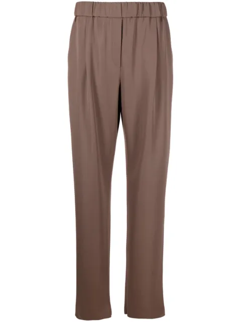 Giorgio Armani pleated high-waist trousers