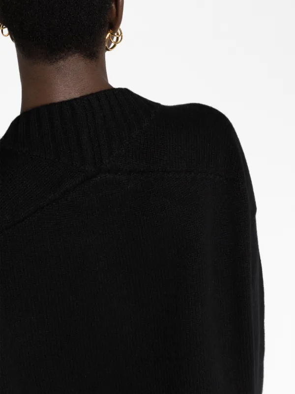 プ*︎様 JIL SANDER ブラック長袖セーター Jil Sander ロングスリーブ セーター | ブラック | FARFETCH JP