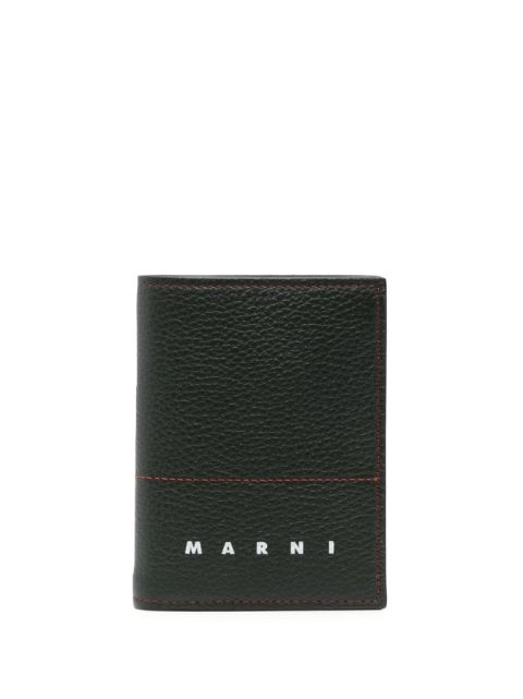 Marni leather bi-fold wallet Men