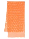 Cloe Cassandro paisley-print silk sarong - Orange