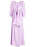 Faithfull the Brand Mia linen maxi dress - Purple