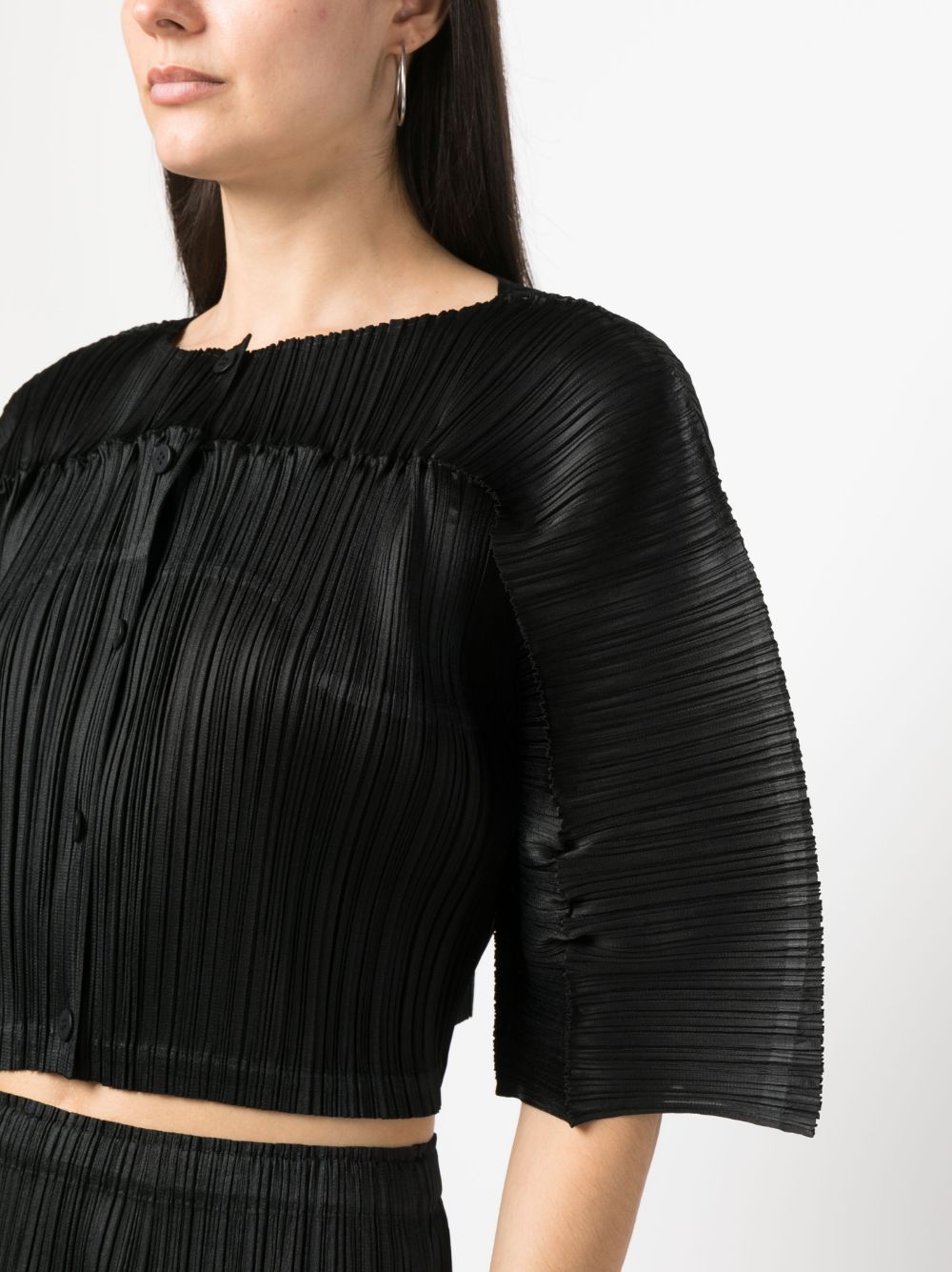 Pleats Please Issey Miyake プリーツ ショートスリーブトップ - Farfetch