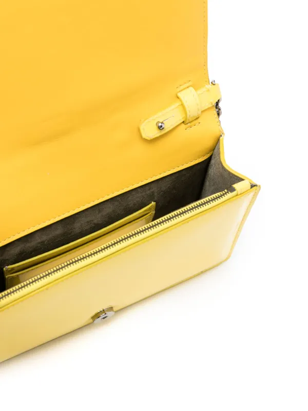 Ferrari logo embossed Leather Messenger Bag Farfetch
