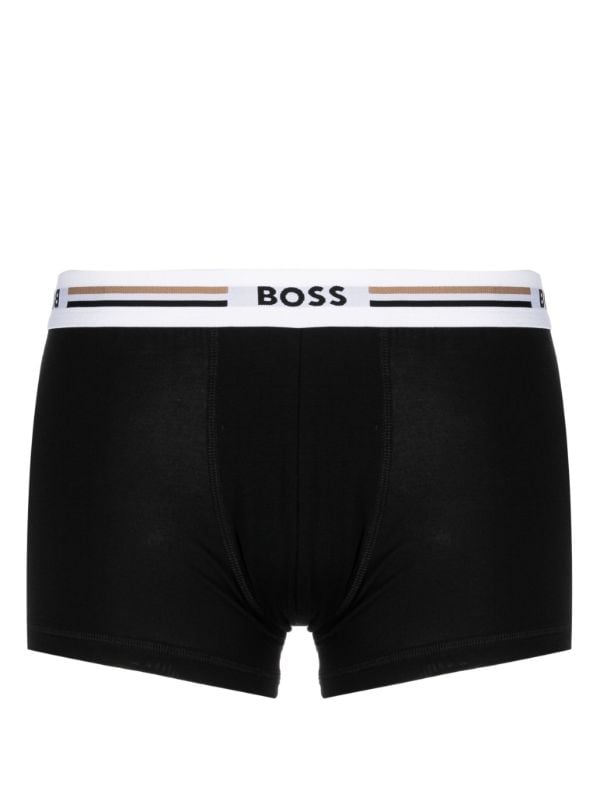 BOSS logo-waistband Boxers (set Of three) - Farfetch