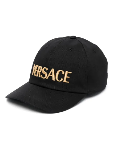 Versace logo-embroidered baseball cap