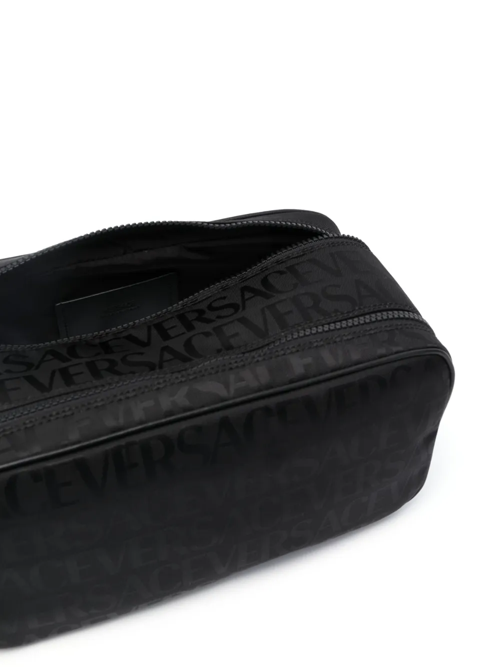 Versace logo-print wash bag