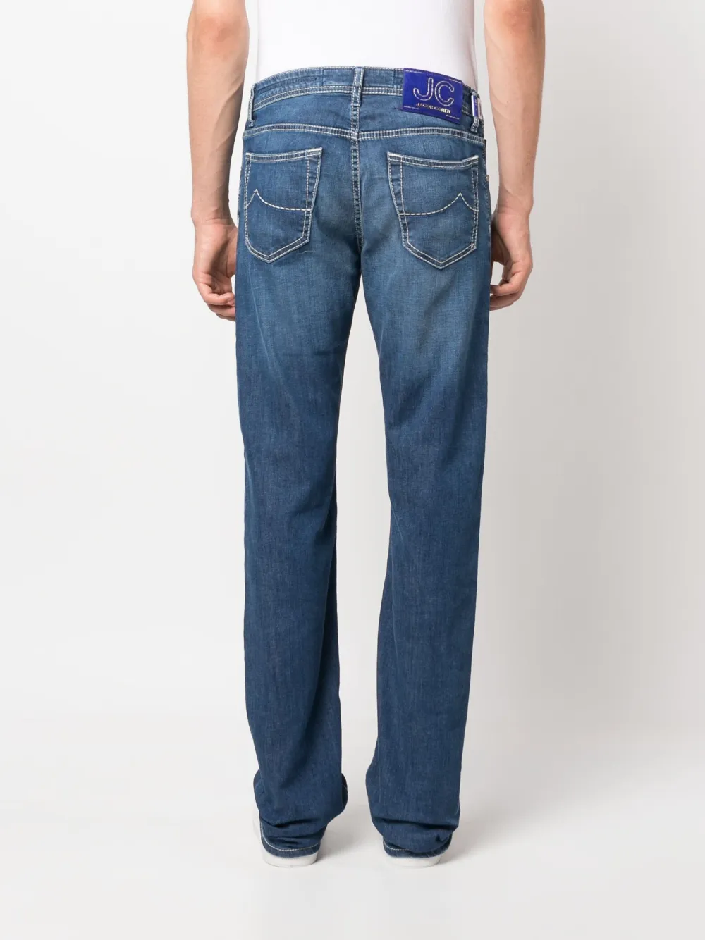 Jacob Cohën Jeans dritti con ricamo | Abbigliamento | Image 4