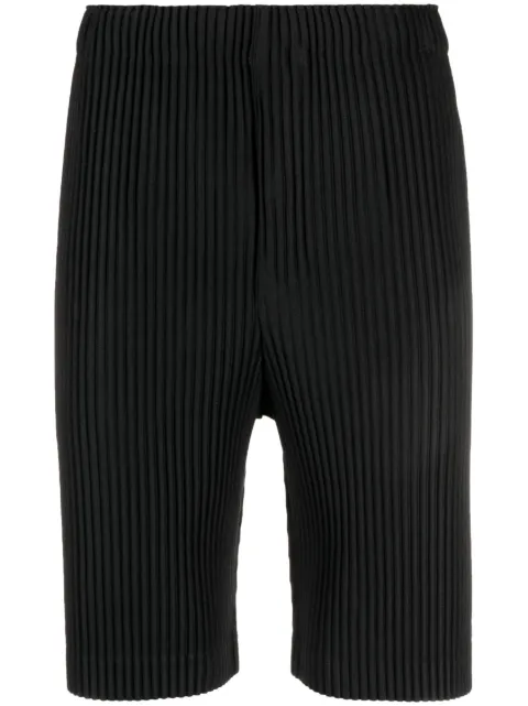 Homme Plissé Issey Miyake plissé straight-leg shorts