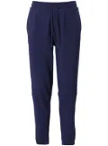 BOSS logo-patch track pants - Blue