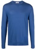 PT Torino cotton-silk blend knit jumper - Blue