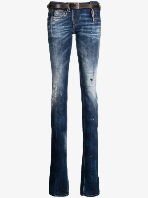 DSQUARED2 Sharpey low-rise skinny jeans