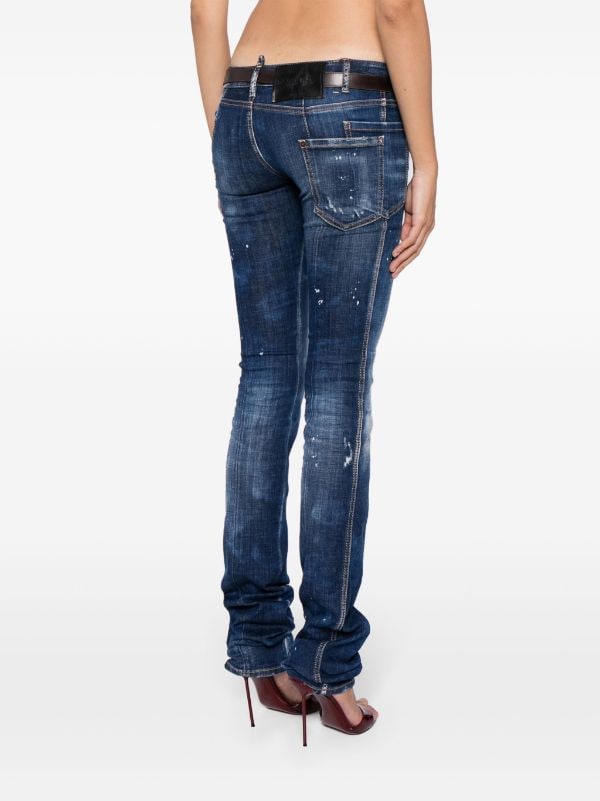 Dsquared2 Sharpey low-rise Skinny Jeans - Farfetch
