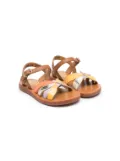 Pom D'api multi-straps leather sandals - Brown