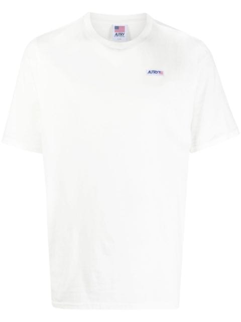 Autry logo-patch crew-neck T-shirt