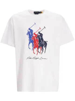 Polo Ralph Lauren Big Pony Tシャツ | ホワイト | FARFETCH JP
