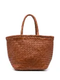 DRAGON DIFFUSION Grace Basket Small tote bag - Brown