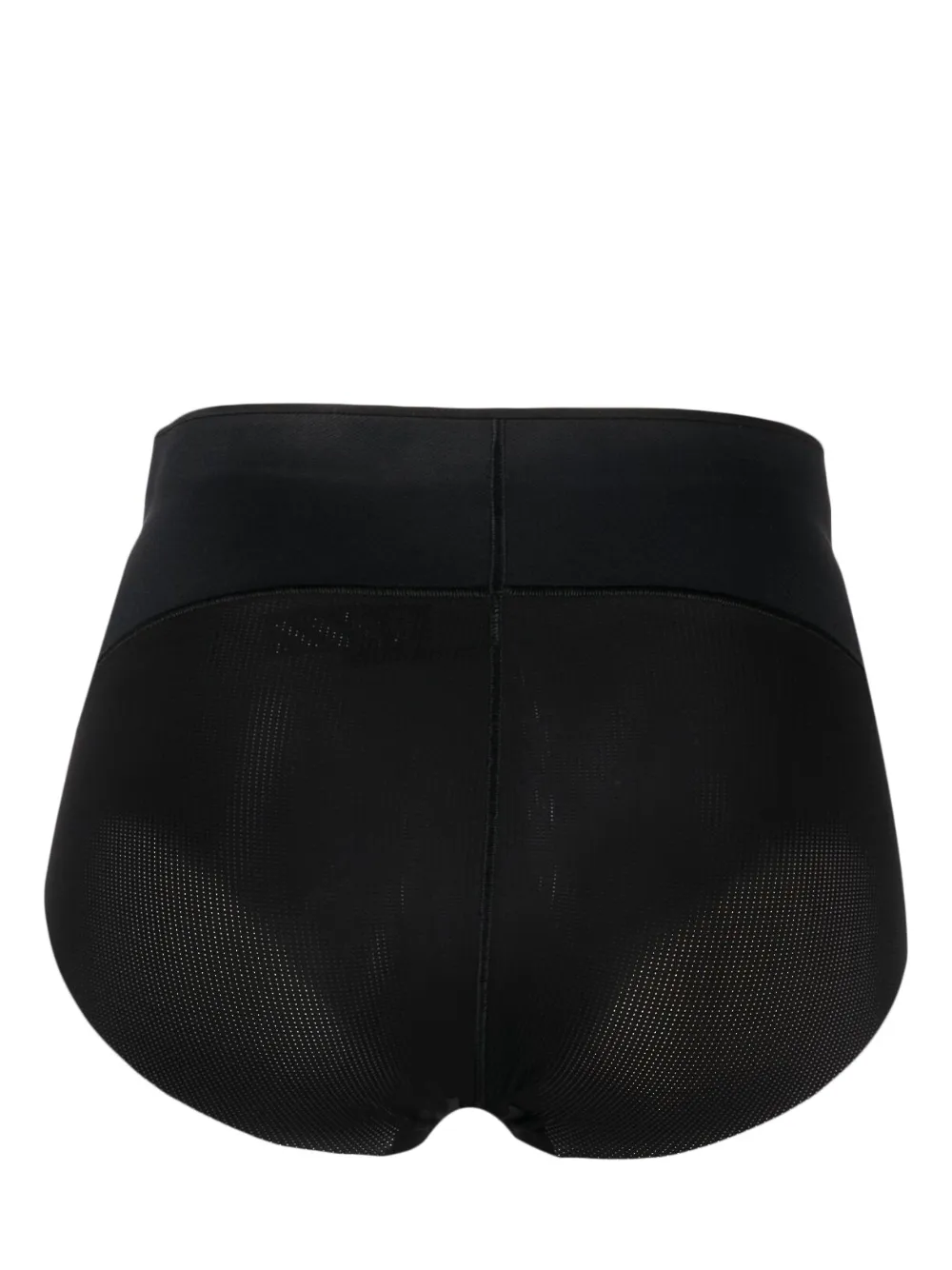 Shop Spanx Haute Contour Briefs In Black