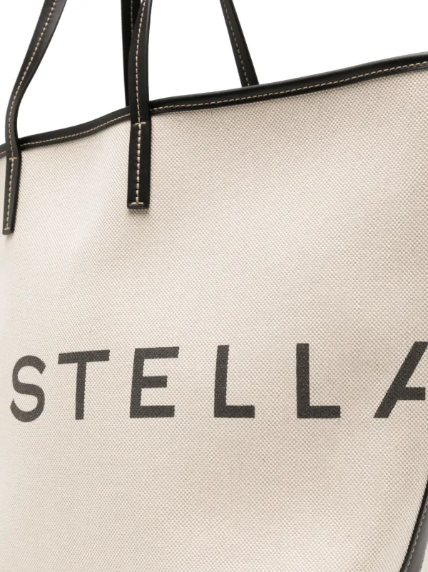 トートバッグ Stella McCartney FW24 Logo shopping bag (7B0106WP0221 9043) Stella McCartney FW24 Logo shopping bag (7B0106WP0221 9043