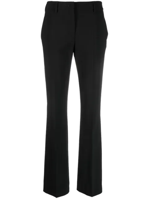 Piazza Sempione mid-rise flared trousers