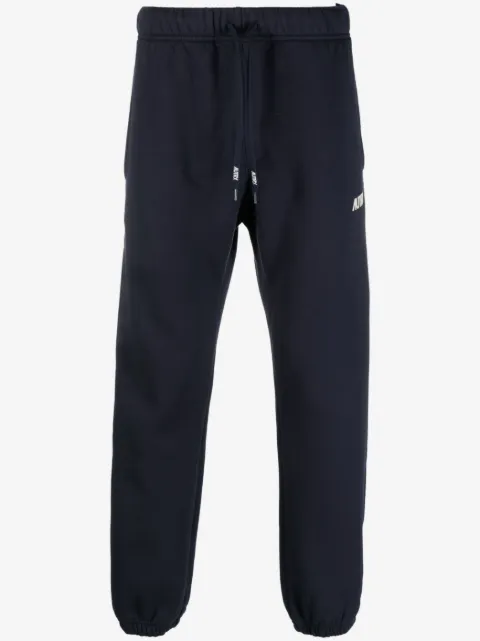 Autry logo-appliqué track trousers