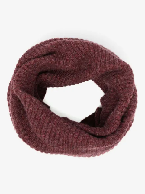 Barrie ribbed-knit cashmere snood