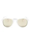 Persol Steve McQueen pilot-frame sunglasses - White