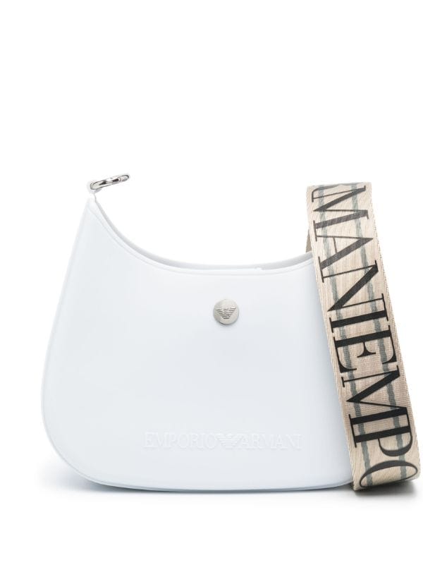 Emporio Armani logo-print Strap Crossbody Bag - Farfetch